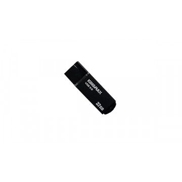 MEMORIE USB 3.0 KINGMAX 32 GB, Cu capac, Negru, Carcasa aluminiu Periferice