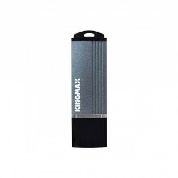 Memorie USB Kingmax MA-06, 32GB, USB 2.0, compact, aliaj aluminiu, Gri Periferice