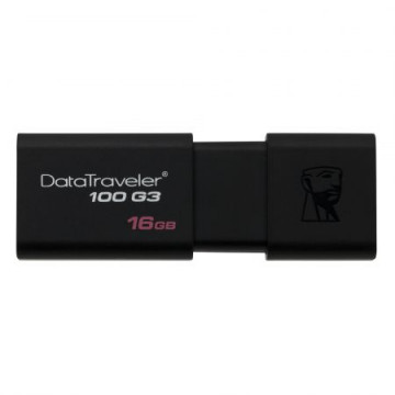 Memorie USB Kingston DataTraveler 100 G3, 16GB, USB 3.0 Periferice