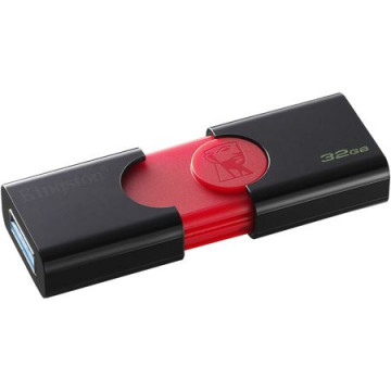 Memorie USB Kingston DataTraveler 106, 32GB, USB 3.1, Negru DT106/32GB Periferice