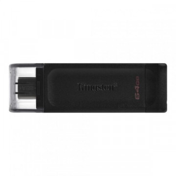 Stick Memorie USB Type-C 3.2, Kingston 64GB, DT70/64 Periferice