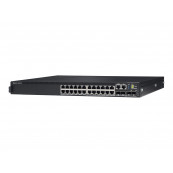 Switch Refurbished Dell EMC N3224T-ON,  Layer 3, 24x RJ45 10/100/1000Mb auto-sensing ports, 4x 10G SFP+ ports, 2X 100G QSFP28 ports, 1x 550W AC PSU included Retelistica