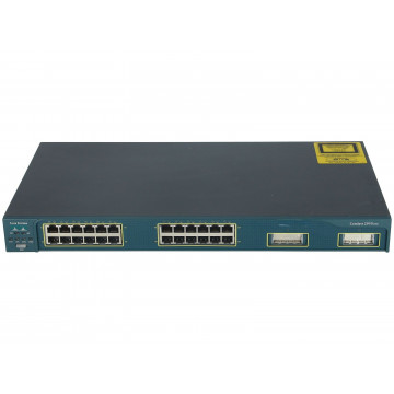 Switch Second Hand CISCO WS-C2950G-24-EI, 24 x Porturi 10/100, 2 x Porturi GBIC, Managed Retelistica 1
