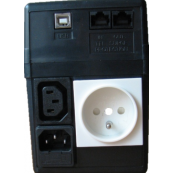 UPS PowerCom BNT-600AP, 600VA/ 360W, 230V, Baterie noua, Second Hand Retelistica