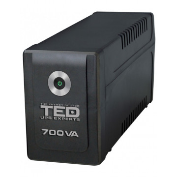 UPS TED Electric 700VA / 400W Line Interactive, 2 iesiri schuko, TED-700 Retelistica