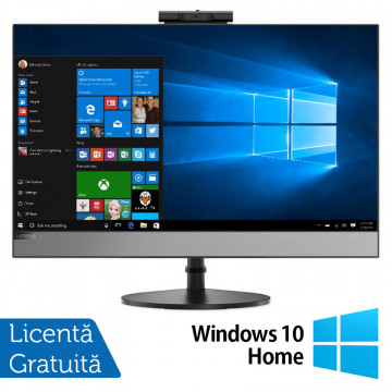 All In One Refurbished LENOVO V530, 24 Inch Full HD IPS LED, Intel Core i5-8400 2.80-4.00GHz, 8GB DDR4, 240GB SSD, DVD-ROM + Windows 10 Home Calculatoare All In One 1
