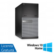 Calculator DELL Optiplex 3020 Tower, Intel Core i7-4770 3.40GHz, 8GB DDR3, 2 x 2TB SATA, DVD-RW + Windows 10 Home, Refurbished Calculatoare Refurbished