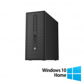 PC Refurbished HP ProDesk 600 G1 Tower, Intel Core i5-4570 3.20GHz, 8GB DDR3, 500GB SATA, DVD-RW + Windows 10 Home Calculatoare Refurbished