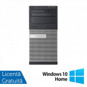 Calculator Refurbished DELL Optiplex 9020 Tower, Intel Core i3-4130 3.40GHz, 8GB DDR3, 500GB HDD + Windows 10 Home Calculatoare Refurbished