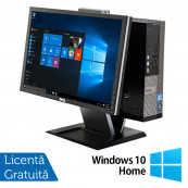 All in One Second Hand DELL 3010 SFF + Monitor 22 Inch, Intel Core i5-3470 3.20GHz, 8GB DDR3, 480GB SSD, DVD-RW Calculatoare All In One