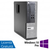 Calculator Dell OptiPlex 390 SFF, Intel Core i5-2400 3.10GHz, 4GB DDR3, 500GB SATA, DVD-RW + Windows 10 Pro, Refurbished Calculatoare Refurbished