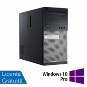 Calculator DELL OptiPlex 7020 Tower, Intel Core i5-4590 3.30GHz, 8GB DDR3, 500GB SATA, DVD-RW + Windows 10 Pro, Refurbished Calculatoare Refurbished