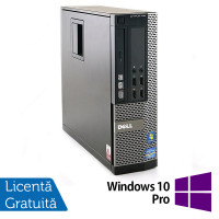 Calculator Dell OptiPlex 790 SFF, Intel Core i5-2400 3.10GHz, 4GB DDR3, 120GB SSD + Windows 10 Pro