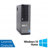 Calculator DELL OptiPlex 9020 SFF, Intel Core i3-4130 3.40GHz, 8GB DDR3, 120GB SSD, DVD-ROM + Windows 10 Home, Refurbished Calculatoare Refurbished