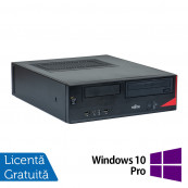 Calculator Fujitsu E520 Desktop, Intel Core i5-4570 3.20GHz, 8GB DDR3, 500GB SATA, DVD-RW + Windows 10 Pro, Refurbished Calculatoare Refurbished