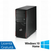 Calculatoare Refurbished - Calculator Refurbished Fujitsu ESPRIMO P700 Tower, Intel Core i5-2400 3.10GHz, 8GB DDR3, 500GB HDD + Windows 10 Home, Calculatoare Calculatoare Refurbished