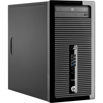 PC Second Hand HP 400 G1 Tower, Intel Core i5-4570 3.20GHz, 8GB DDR3, 120GB SSD, DVD-RW Calculatoare Second Hand 1