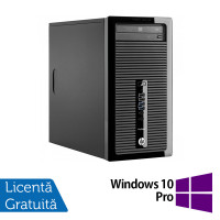 Calculator HP 400 G2 Tower, Intel Core i5-4570 3.20GHz, 4GB DDR3, 500GB SATA, DVD-ROM + Windows 10 Pro