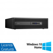 PC Refurbished HP Prodesk 600 G2 SFF, Intel Core i3-6100 3.70GHz, 8GB DDR4, 1TB SSD + Windows 10 Home Calculatoare Refurbished