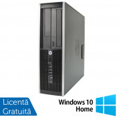 Calculatoare Refurbished - Calculator HP Compaq 6200 Pro SFF, Intel Core i5-2400 3.10GHz, 4GB DDR3, 500GB SATA, DVD-RW + Windows 10 Home, Calculatoare Calculatoare Refurbished