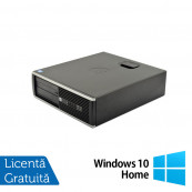 Calculatoare Refurbished - Calculator HP 6300 SFF, Intel Core i3-3220 3.30GHz, 8GB DDR3, 500GB SATA, DVD-RW + Windows 10 Home, Calculatoare Calculatoare Refurbished