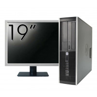 Pachet Calculator HP 6300 SFF, Intel Core i3-3220 3.30GHz, 4GB DDR3, 500GB SATA, DVD-RW + Monitor 19 Inch