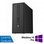 Calculator Refurbished HP EliteDesk 800 G1 Tower, Intel Core i5-4570 3.20GHz, 8GB DDR3, 120GB SSD, DVD-RW + Windows 10 Pro Calculatoare Refurbished