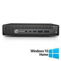 PC Refurbished HP Elitedesk 800 G2 Mini PC, Intel Core i5-6500T 2.50GHz, 8GB DDR4, 128GB SSD + Windows 10 Home