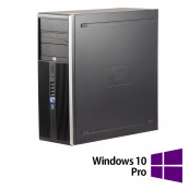 PC Refurbished HP Elite 8300 Tower, Intel Core i7-3770 3.40GHz, 8GB DDR3, 256GB SSD, DVD-RW + Windows 10 Pro Calculatoare Refurbished