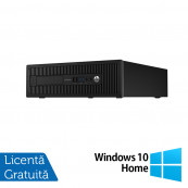Calculator HP EliteDesk 800 G1 SFF, Intel Core i3-4160 3.60GHz, 8GB DDR3, 240GB SSD, DVD-RW + Windows 10 Home, Refurbished Calculatoare Refurbished