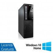 Calculator Lenovo Thinkcentre M73 SFF, Intel Core i5-4430 3.00GHz, 4GB DDR3, 500GB SATA + Windows 10 Home, Refurbished Calculatoare Refurbished