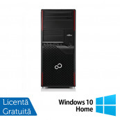 Calculator Refurbished Fujitsu Celsius W420 Tower, Intel Core i7-3770 3.40GHz, 8GB DDR3, 256GB SSD, DVD-RW + Windows 10 Home Calculatoare Refurbished