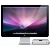 Pachet Calculator Apple Mac Mini 7.1, Intel Core i5-4278U 2.60GHz, 8GB DDR3, 256GB SSD, Bluetooth, Wireless + Monitor Apple Cinema Display 24" LED cu Webcam, Second Hand Pachet Calculator + Monitor