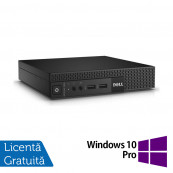 Calculator DELL 3020 Mini PC, Intel Core i5-4590T 2.00GHz, 4GB DDR3, 120GB SSD + Windows 10 Pro, Refurbished Calculatoare Refurbished