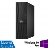 Calculator Refurbished DELL OptiPlex 3050 SFF, Intel Pentium G4400 3.30GHz, 4GB DDR4, 500GB SATA + Windows 10 Pro Calculatoare Refurbished