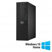 PC Refurbished DELL OptiPlex 3050 SFF, Intel Core i5-7500 3.40GHz, 8GB DDR4, 256GB SSD + Windows 10 Home Calculatoare Refurbished