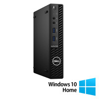 Calculator Refurbished DELL OptiPlex 3080 MiniPC, Intel Core i5-10500 3.10 - 4.50GHz, 16GB DDR4, 256GB SSD + Windows 10 Home