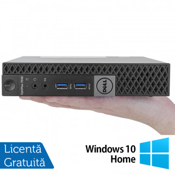 Calculator Refurbished DELL OptiPlex 7040 Mini PC, Intel Core i7-6700T 2.80GHz, 8GB DDR4, 256GB SSD + Windows 10 Home Calculatoare Refurbished 1