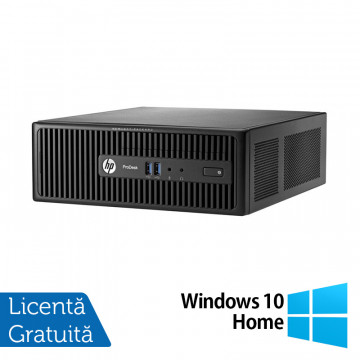 Calculator Refurbished HP 400 G3 SFF, Intel Core i3-6100 3.70GHz, 8GB DDR4, 240GB SSD, DVD-RW + Windows 10 Home Calculatoare Refurbished 1