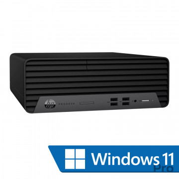 Calculator Nou HP ProDesk 400 G7 SFF, Intel Core i5-10400F 2.90 - 4.30GHz, 16GB DDR4, Placa Video Radeon HD 7450 1GB, 256GB SSD, DVD-ROM, Mouse + Tastatura + Windows 11 Pro Calculatoare 1