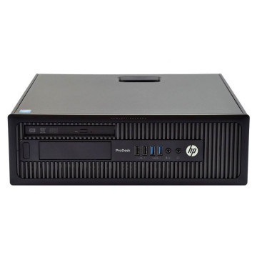 PC Second Hand HP ProDesk 600 G1 SFF, Intel Core i5-4570 3.20GHz, 8GB DDR3, 128GB SSD, DVD-ROM Calculatoare Second Hand 1