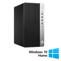 Calculator Refurbished HP ProDesk 600 G4 Tower, Intel Core i3-8100 3.60GHz, 8GB DDR4, 128GB SSD + Windows 10 Home