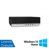 Calculator HP ProDesk 800 G3 SFF, Intel Core i5-6500 3.20GHz, 8GB DDR4, 240GB SSD, DVD-ROM + Windows 10 Home, Refurbished Calculatoare Refurbished