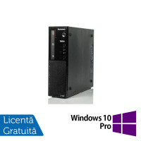 Calculator Lenovo Thinkcentre E73 SFF, Intel Core i3-4160 3.60GHz, 4GB DDR3, 500GB SATA, DVD-ROM + Windows 10 Pro