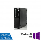 Calculator Lenovo Thinkcentre E73 SFF, Intel Core i5-4460S 2.90GHz, 4GB DDR3, 500GB SATA, DVD-RW + Windows 10 Pro, Refurbished Calculatoare Refurbished