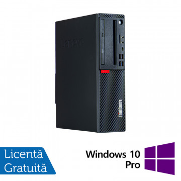 PC Refurbished LENOVO M720s SFF, Intel Core i5-8400 2.80GHz, 16GB DDR4, 512GB SSD + Windows 10 Pro Calculatoare Refurbished 1