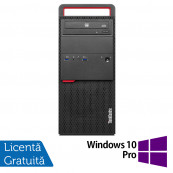 PC Refurbished LENOVO M800 Tower, Intel Core i5-6500 3.20GHz, 16GB DDR4, 480GB SSD, DVD-RW + Windows 10 Pro Calculatoare Refurbished