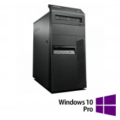 Calculatoare Refurbished - PC Refurbished Lenovo ThinkCentre M83 Tower, Intel Pentium G3260 3.30GHz, 4GB DDR3, 500GB HDD, DVD-RW + Windows 10 Pro, Calculatoare Calculatoare Refurbished