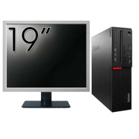 Pachet Calculator LENOVO M900 SFF, Intel Core i5-6500 3.20GHz, 4GB DDR4, 500GB SATA, DVD-RW + Monitor 19 Inch