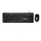 Kit Tastatura + Mouse SPACER SPDS-1691, Qwerty, USB, Negru Periferice